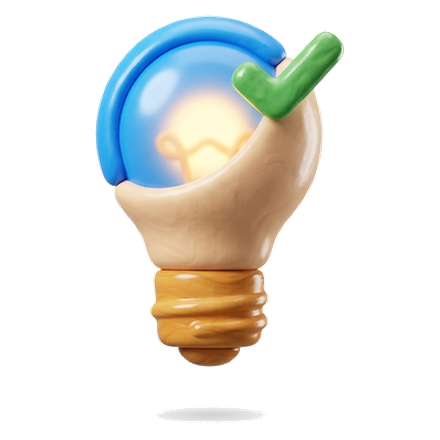 Make informed decisions icon